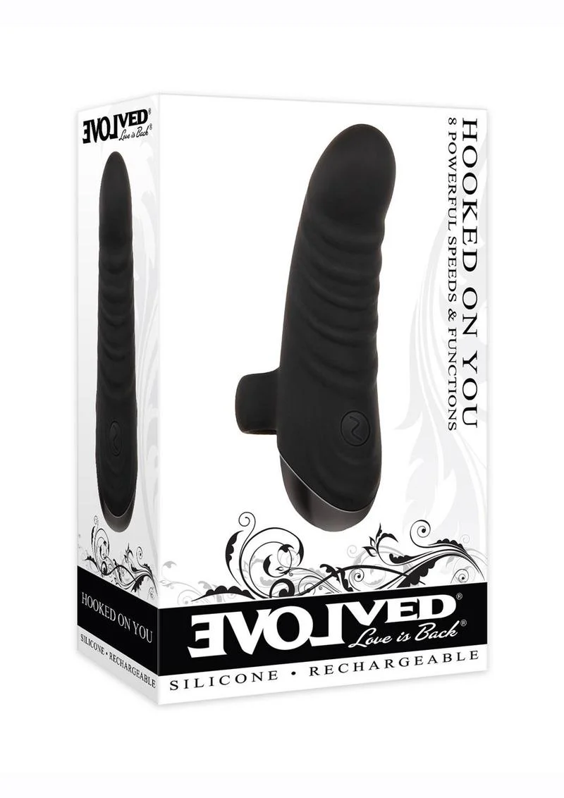 Evolved Hooked on You Rechargeable Vibrator - Image 4
