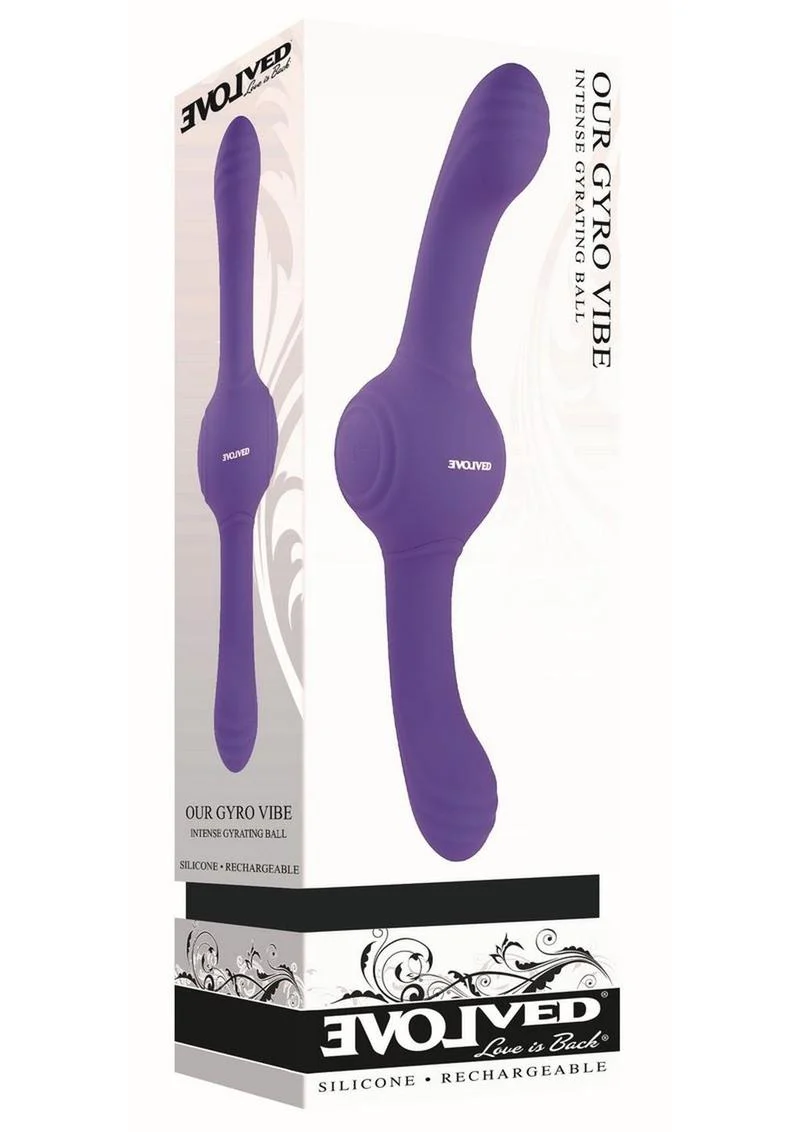 Evolved Our Gyro Vibe Gyrating Silicone Vibrator - Image 4