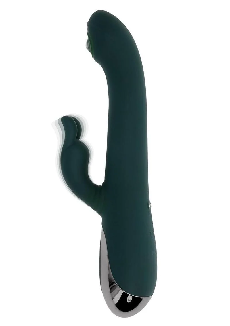 Evolved Rabbit Tap Tap Rechargeable Silicone Dual Vibrator