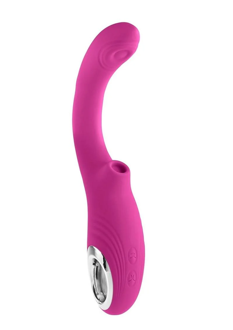 Evolved Strike A Pose Rechargeable Poseable Shaft Vibrator with Suction - Image 2
