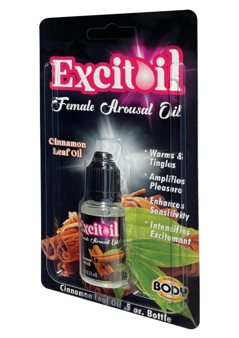 Excitoil Cinnamon Leaf Female Arousal Oil Carded Blister Pack