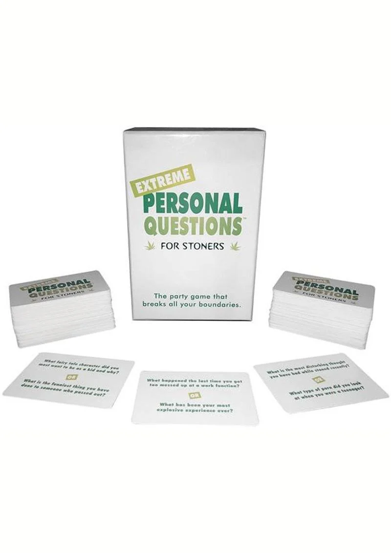 Extreme Personal Questions for Stoners The Party Game