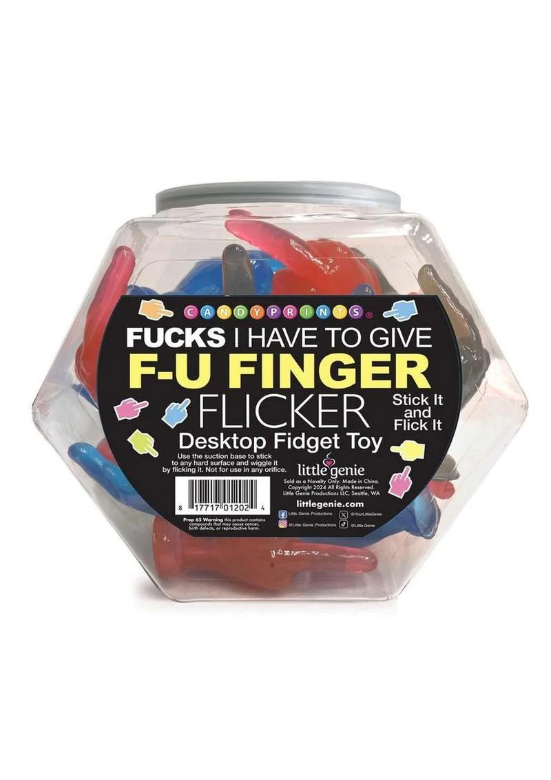 F-U Finger Flicker Desktop Fidget Toy Fun And Stress Relief - Image 2
