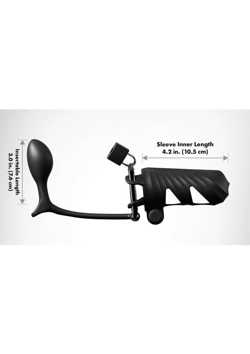 Fantasy C-Ringz Remote Vibrating Cock Blocker - Image 3