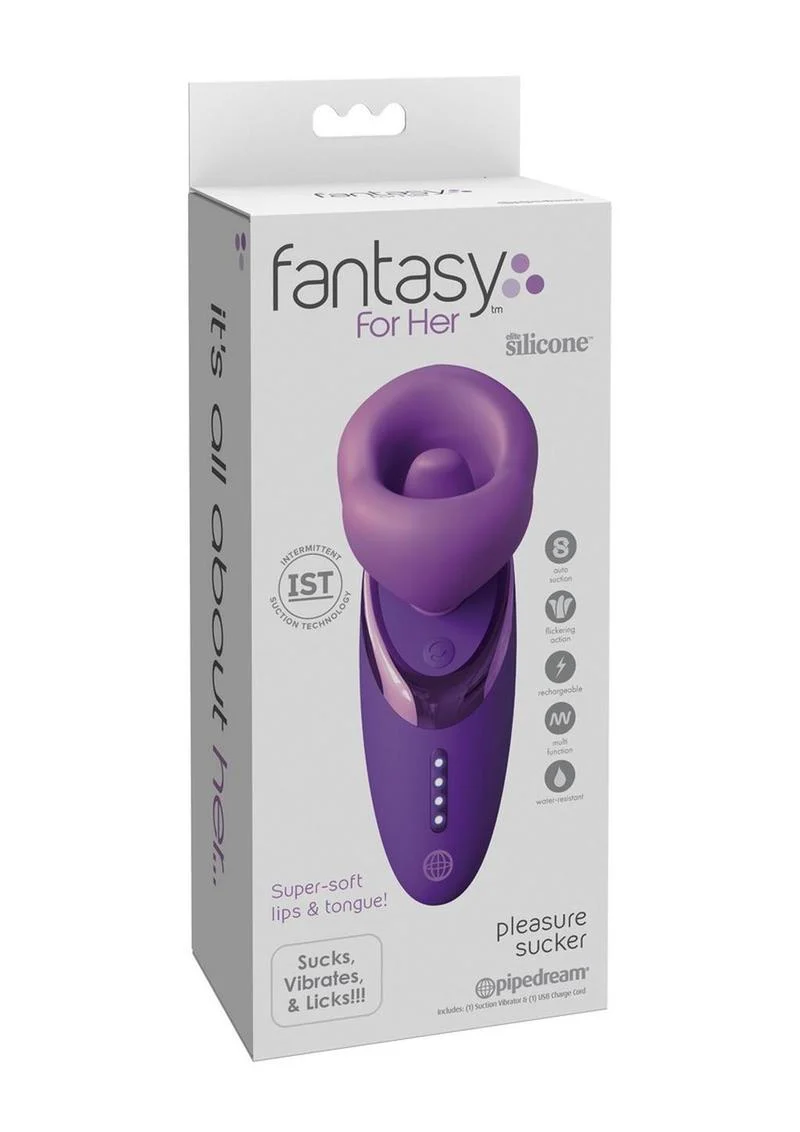 Fantasy For Her Pleasure Sucker Rechargeable Clitoral - Image 4