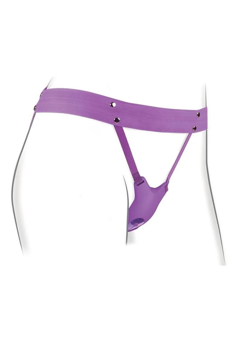 Fantasy For Her Ultimate Butterfly Silicone Strap-On with Remote Control - Image 3