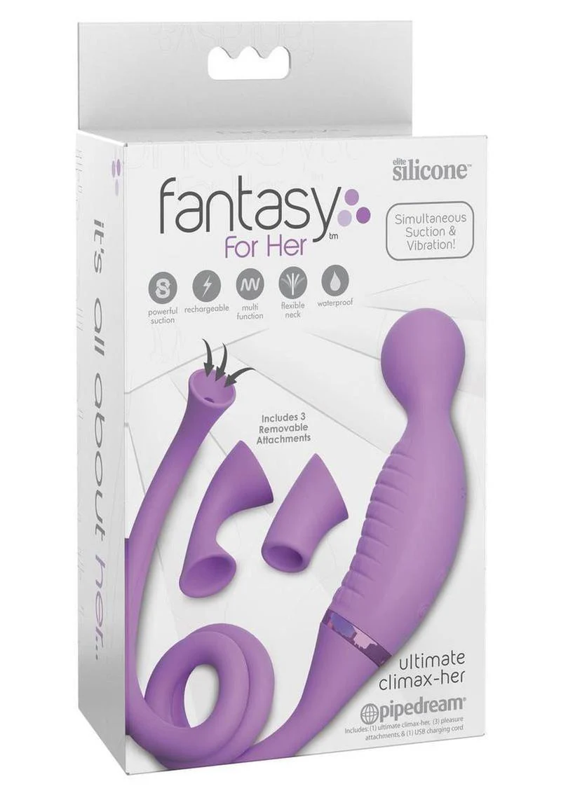 Fantasy For Her Ultimate Climax-Her Silicone Vibrator - Image 3