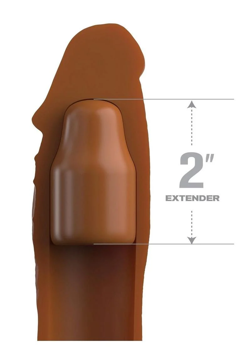 Fantasy X-Tensions Elite Silicone 2 Inch Penis Sleeve - Image 2
