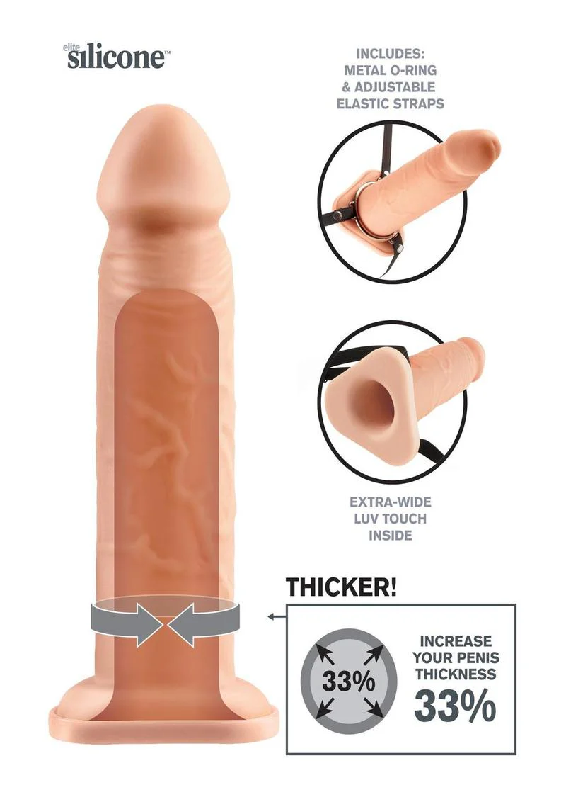 Fantasy X Tensions Medical Grade Silicone Hollow Extension