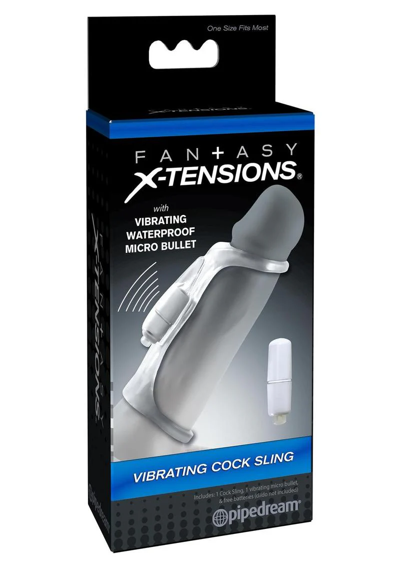 Fantasy X Tensions Vibrating Waterproof Cock Sling - Image 3