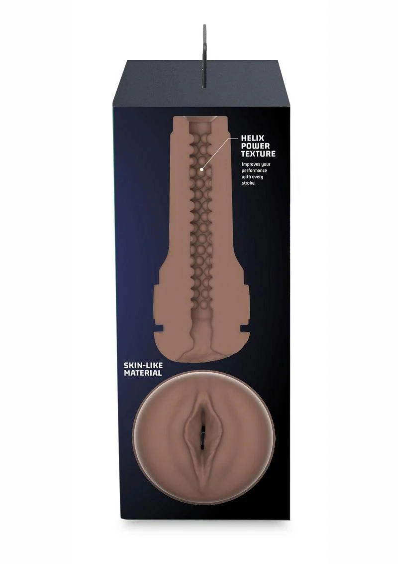 Feel Stroker by Kiiroo Light Brown Skin-Like Male Masturbator - Image 7