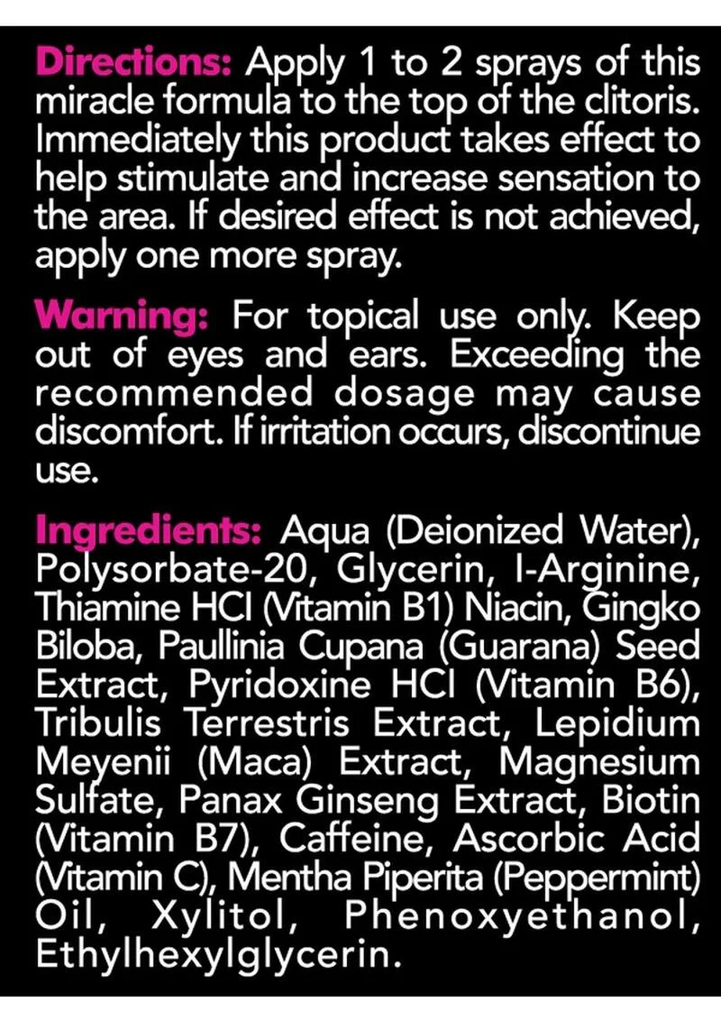 Femsation Female Stimulation Arousal Enhancing Spray - Image 2