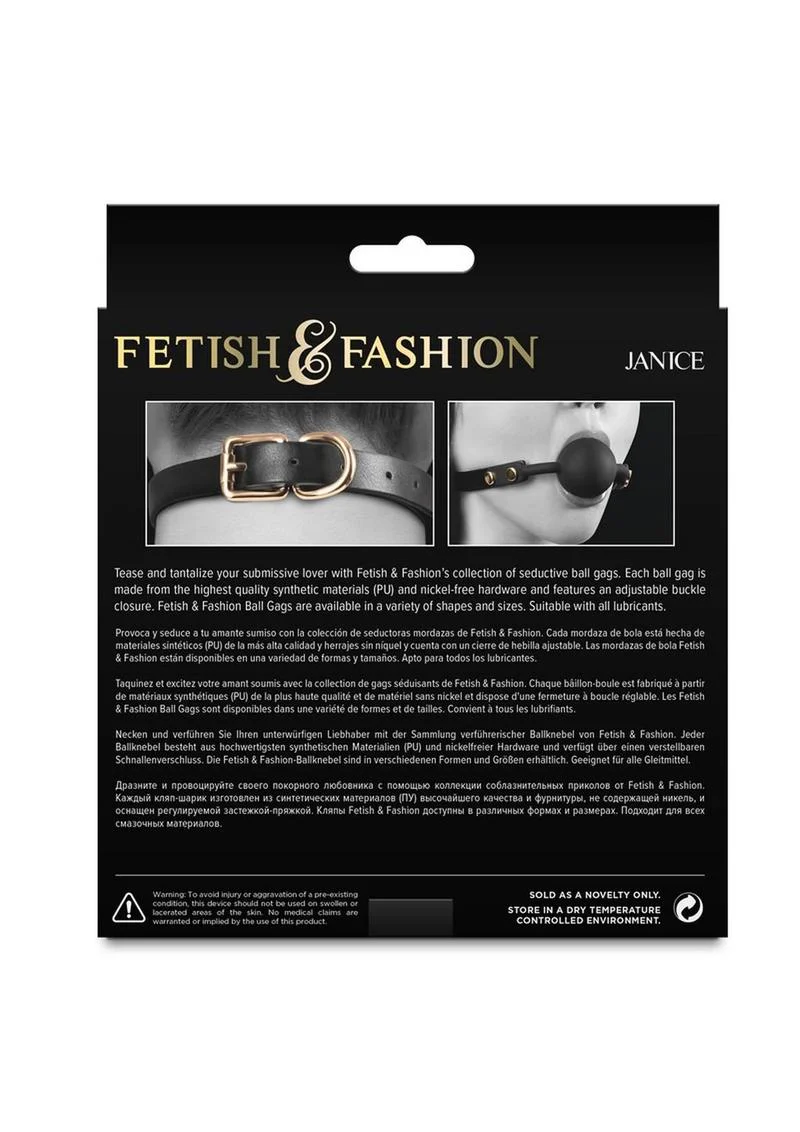 Fetish and Fashion Fran Ball Gag - Image 3