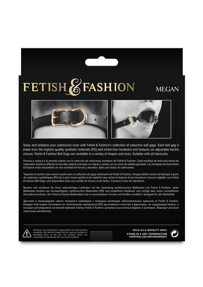 Fetish and Fashion Megan Ball Gag - Image 3