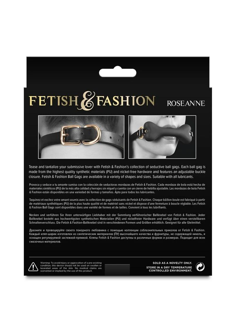 Fetish and Fashion Roseanne Ball Gag - Image 3