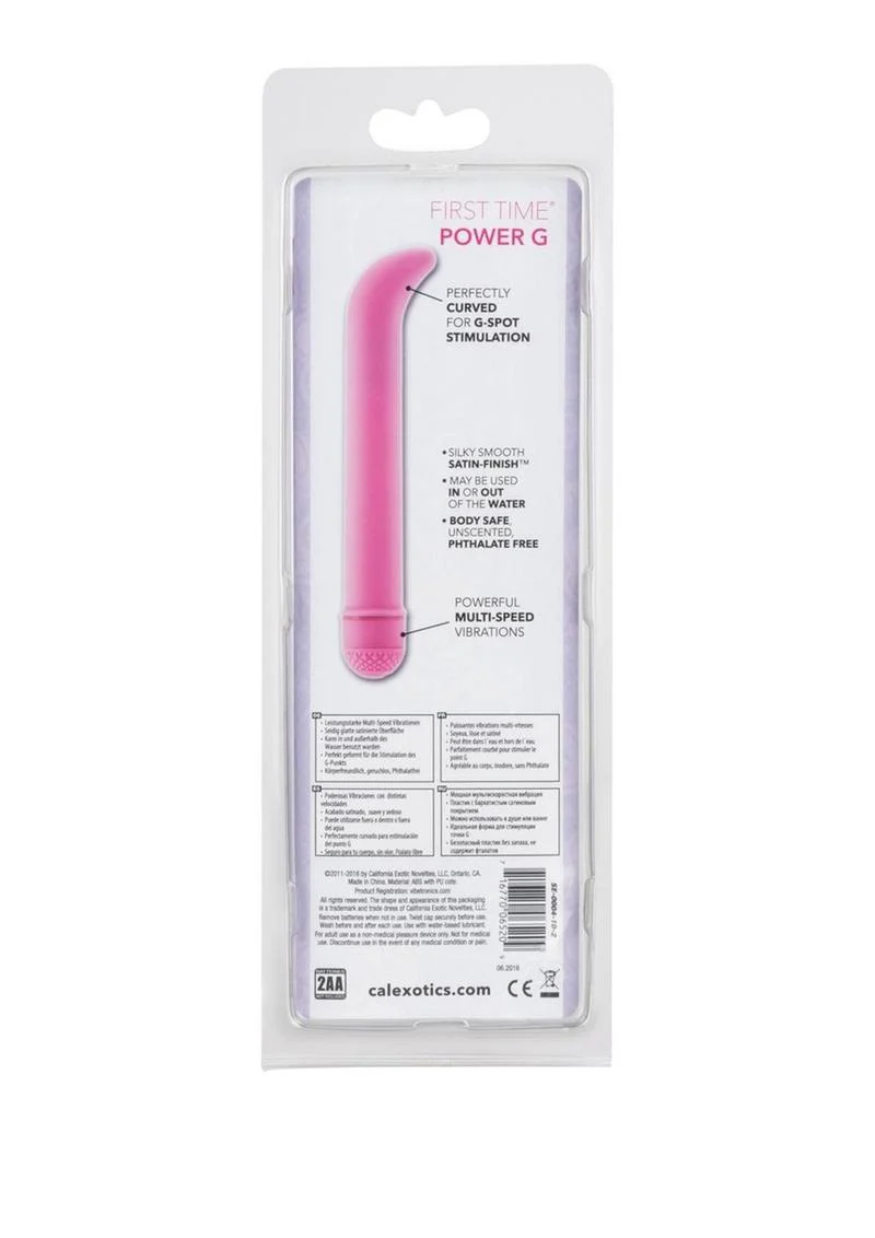First Time Power G G-Spot Vibrator - Image 4