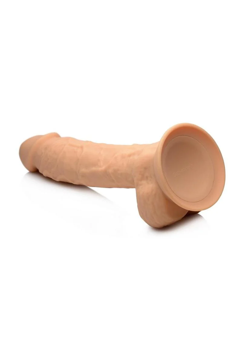 Fleshstixxx Dual Density Silicone Bendable Dong with Balls - Image 14