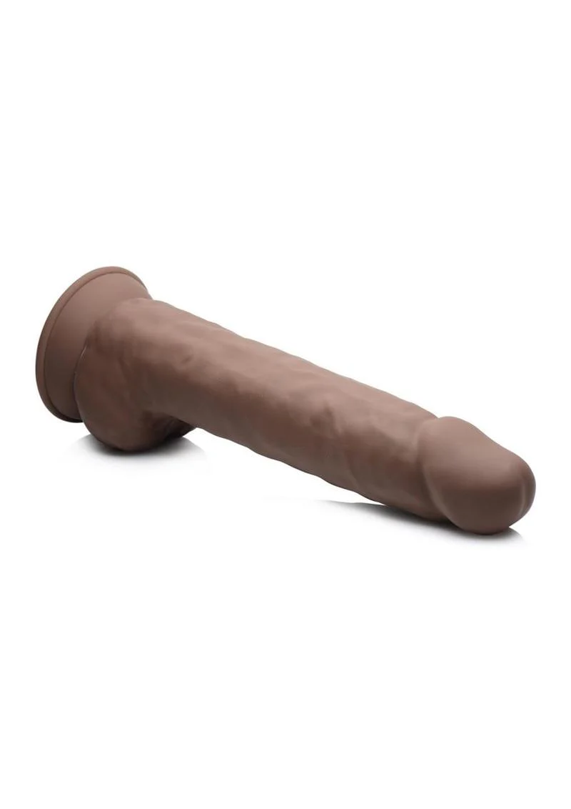 Fleshstixxx Dual Density Silicone Bendable Dong with Balls - Image 5