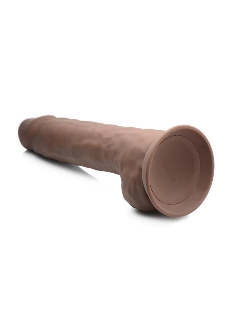 Fleshstixxx Dual Density Silicone Bendable Dong with Balls - Image 6