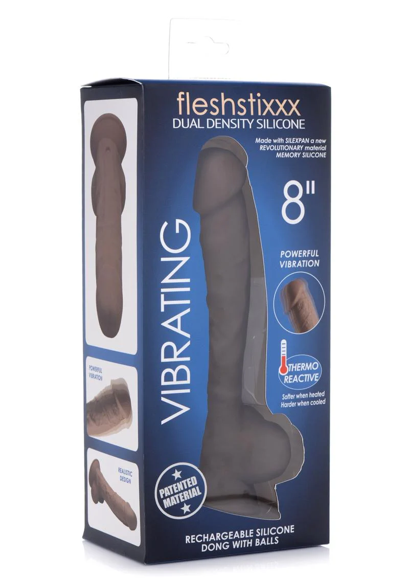 Fleshstixxx Vibrating Dong with Balls - Image 8