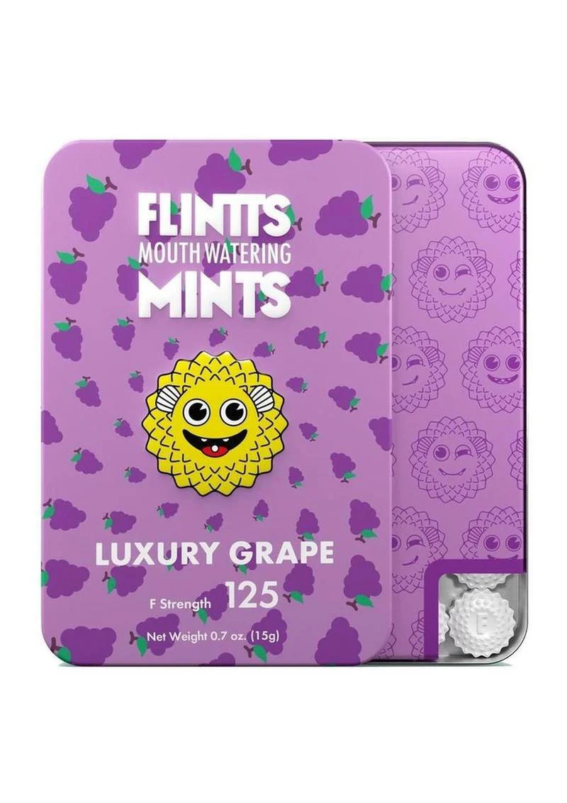 Flintts Mouth Watering Mints Luxury Grape Oral Delights - Image 4