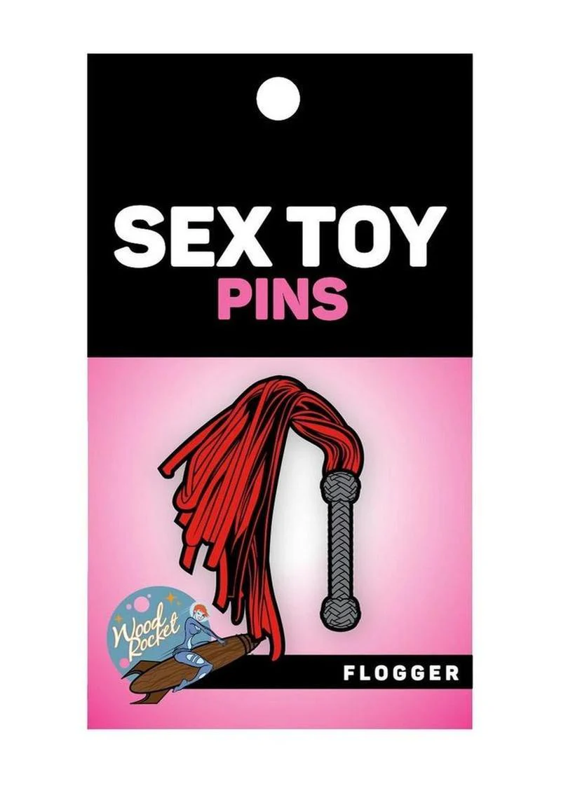 Flogger Enamel Pin - Image 2
