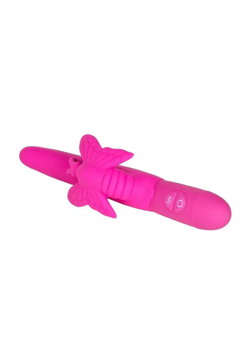 Fluttering Butterfly Silicone Rabbit Vibrator - Image 5