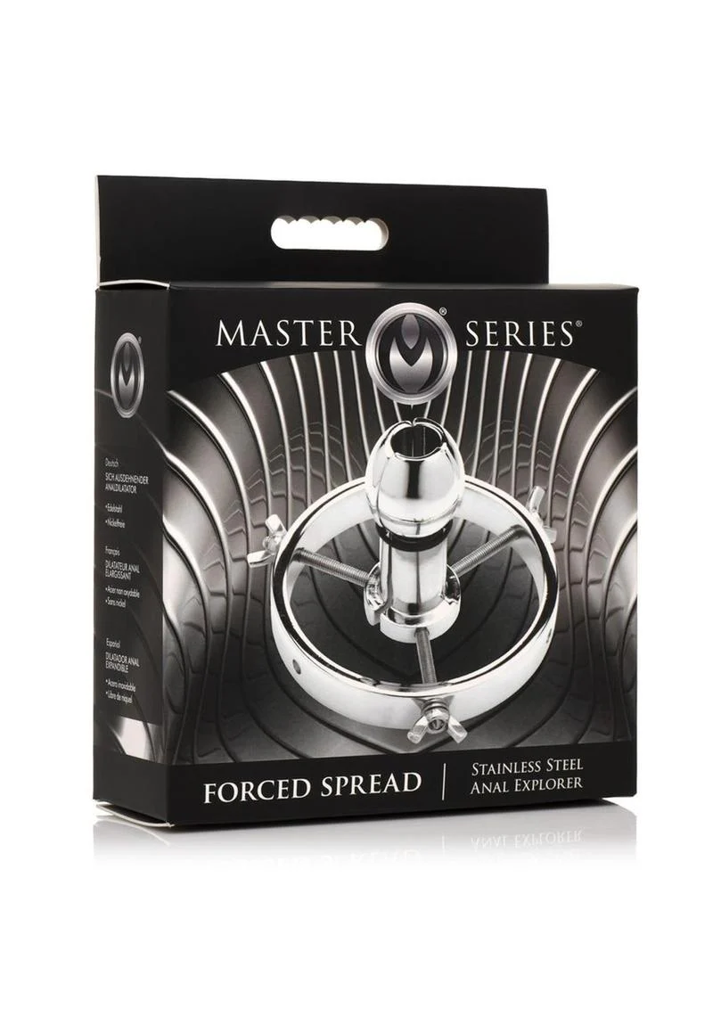 Forced Spread Stainless Steel Anal Explorer - Image 4