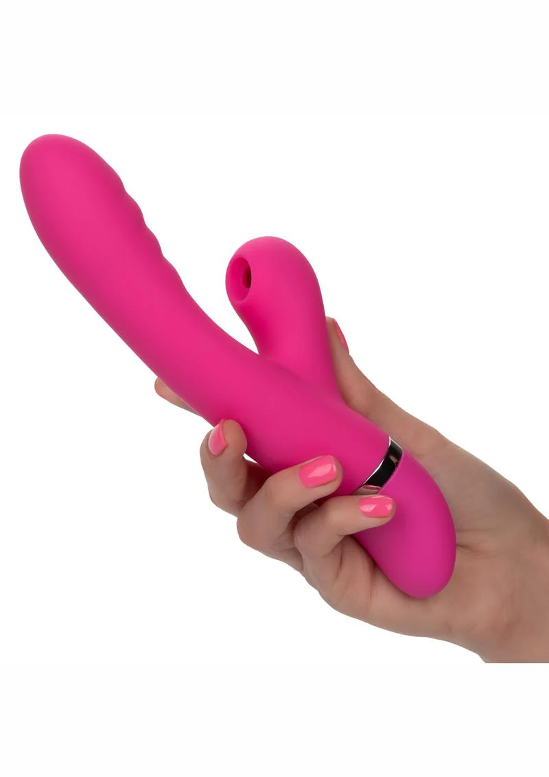 Foreplay Frenzy Pucker Silicone Rabbit Vibrator - Image 2