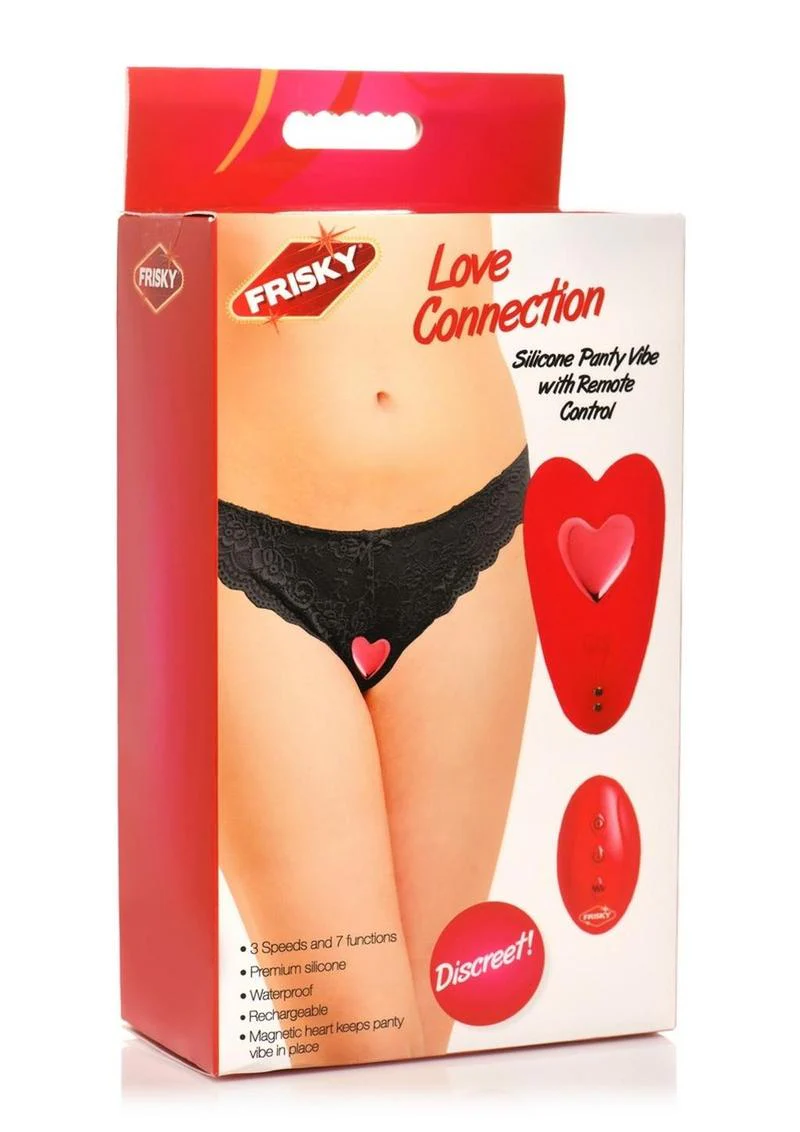 Frisky Love Connection Silicone Panty Vibe with Remote Control - Image 4