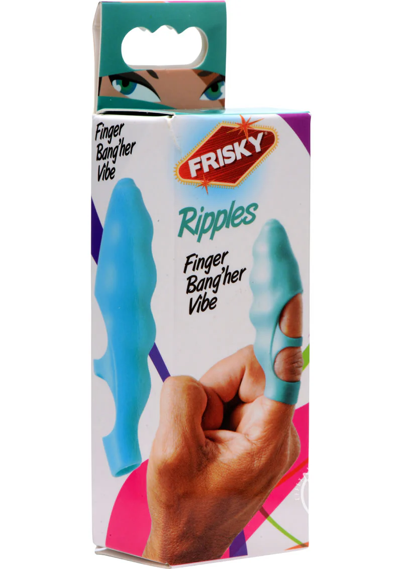 Frisky Ripples Bang'her Vibe Textured Finger Massager - Image 10