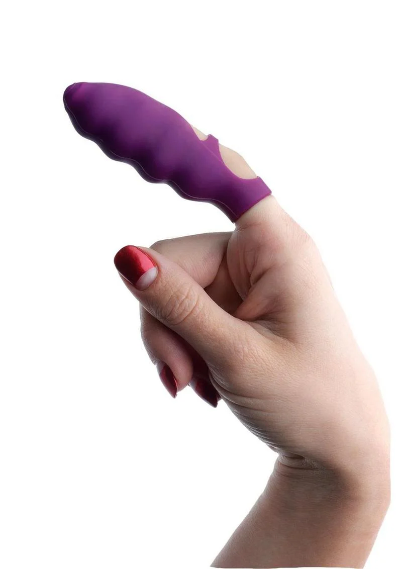 Frisky Ripples Bang'her Vibe Textured Finger Massager - Image 5