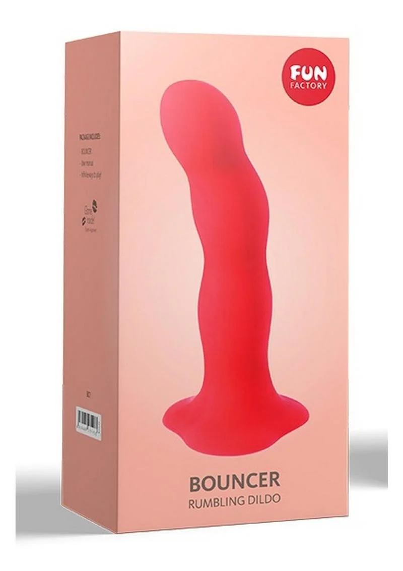 Fun Factory Bouncer Rumbling Dildo with Weighted Balls - Image 4
