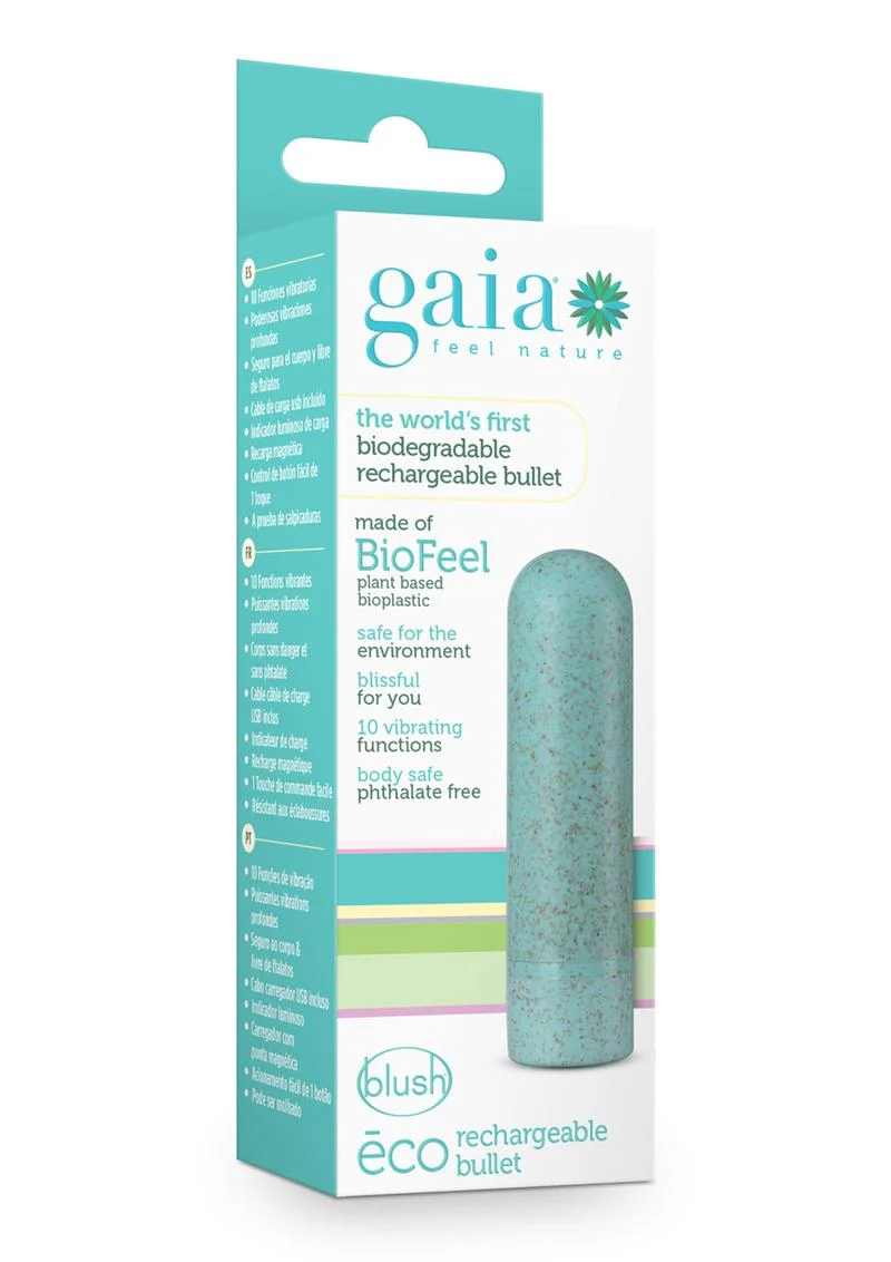 Gaia Eco Biodegradable Rechargeable Bullet Vibrator - Image 8
