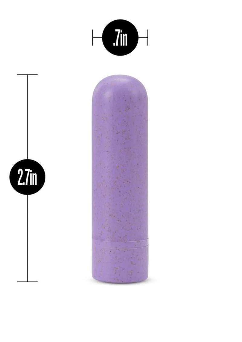 Gaia Eco Rechargeable Blush Biofeel Bullet Vibrator - Image 2
