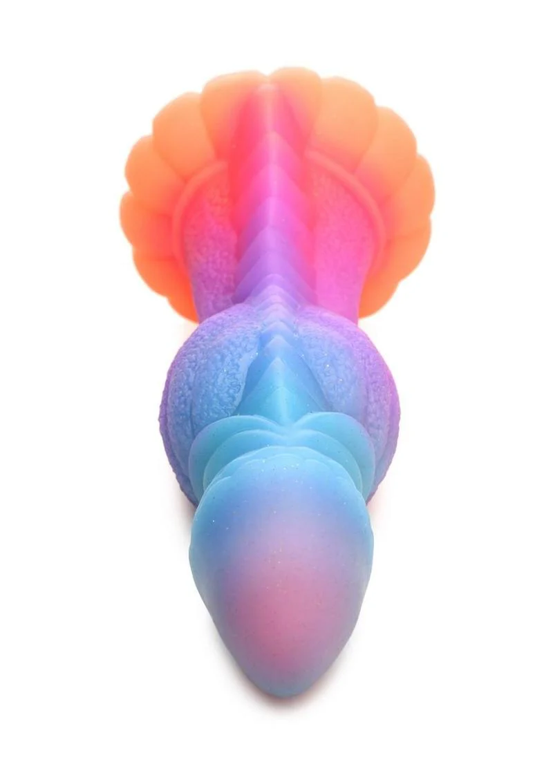 Galactic Cock Alien Creature Glow in the Dark Silicone Dildo - Image 2