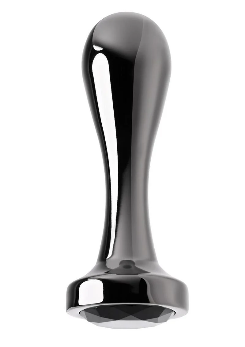 Gender X Black Pearl Aluminum Alloy Anal Plug