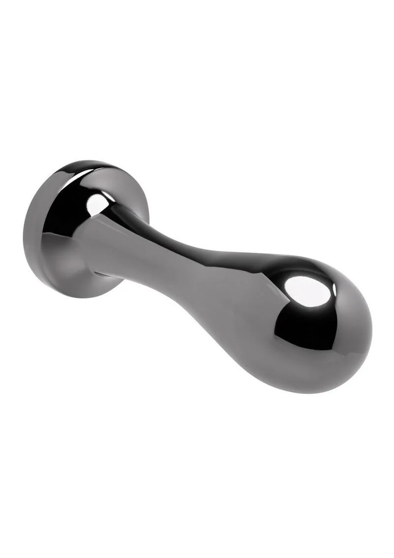 Gender X Black Pearl Aluminum Alloy Anal Plug - Image 2