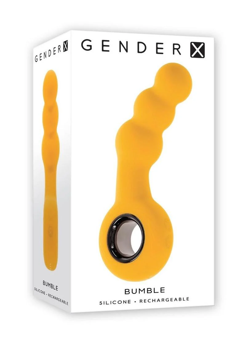 Gender X Bumble Rechargeable Silicone Anal Beads - Image 4