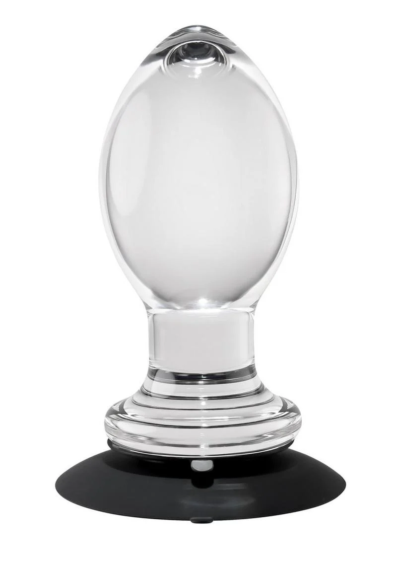 Gender X Crystal Ball Body Safe Glass Anal Plug