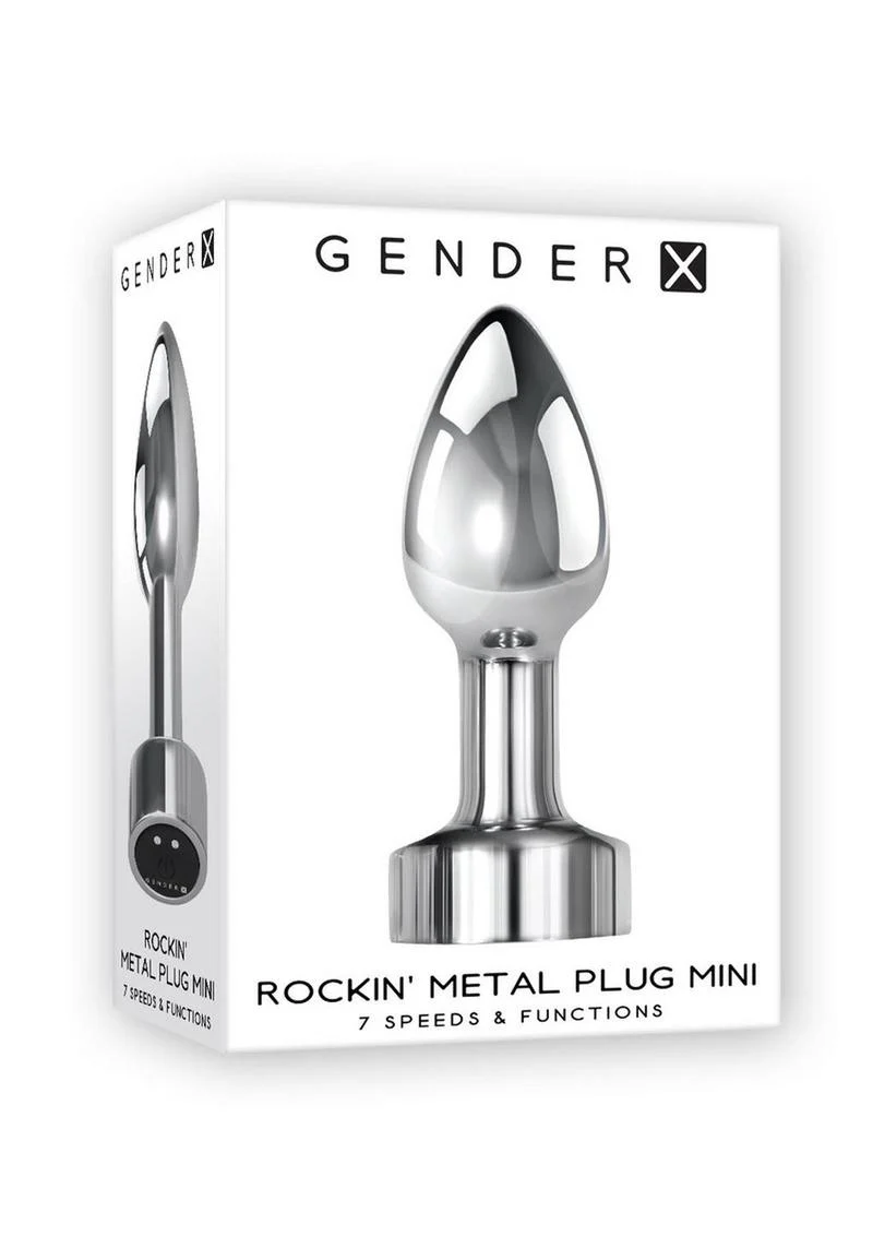 Gender X Rockin Metal Plug Mini Stainless Steel Plug - Image 4