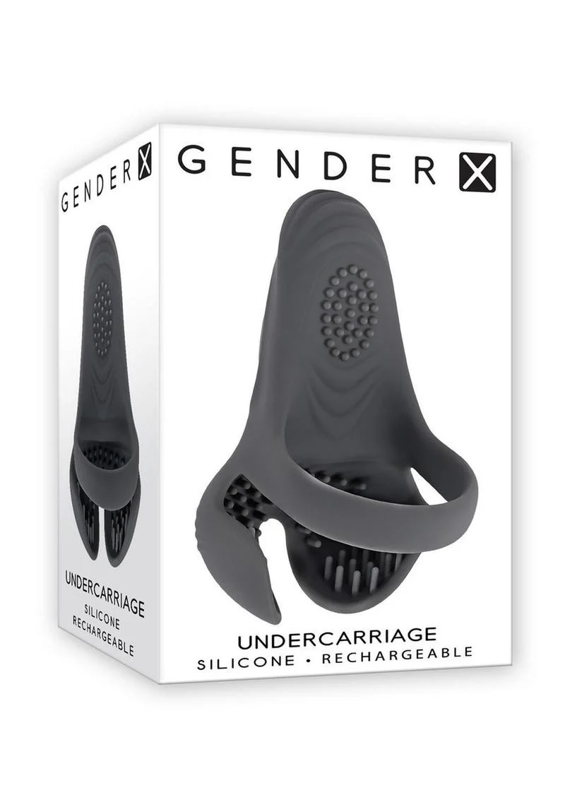 Gender X Undercarriage Rechargeable Waterproof Silicone Cock Ring - Image 4