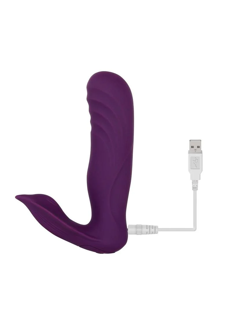 Gender X Velvet Hammer Rechargeable Silicone Wearable Vibrator - Image 3