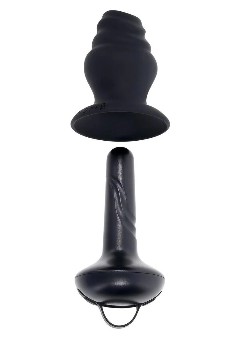 GenderX Echo Silicone Vibrator with Removable Bumpy Sleeve - Image 2