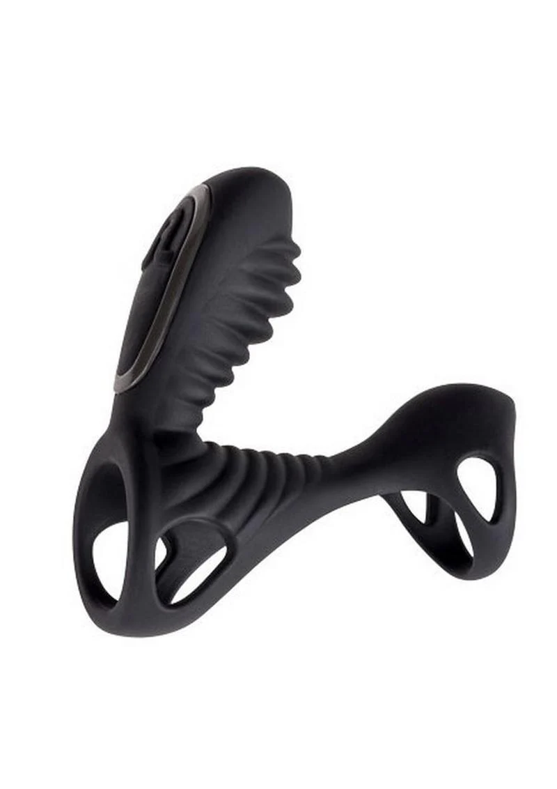 Gladiator F Rechargeable Silicone Cock Ring For Couples - Image 2