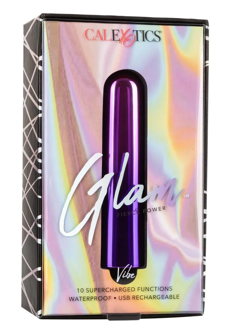 Glam Fierce Power Rechargeable Bullet Vibe By Calexotics - Image 4