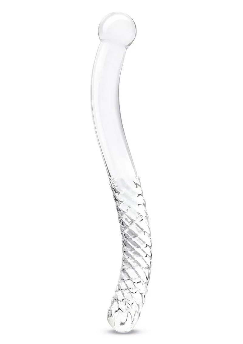 Glas Double Ended Hand Blown Glass Pelvic Wand