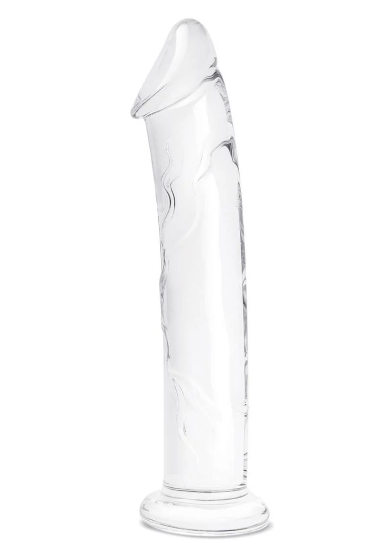 Glas Glass Dildo with Veins And Flat Base - Image 4