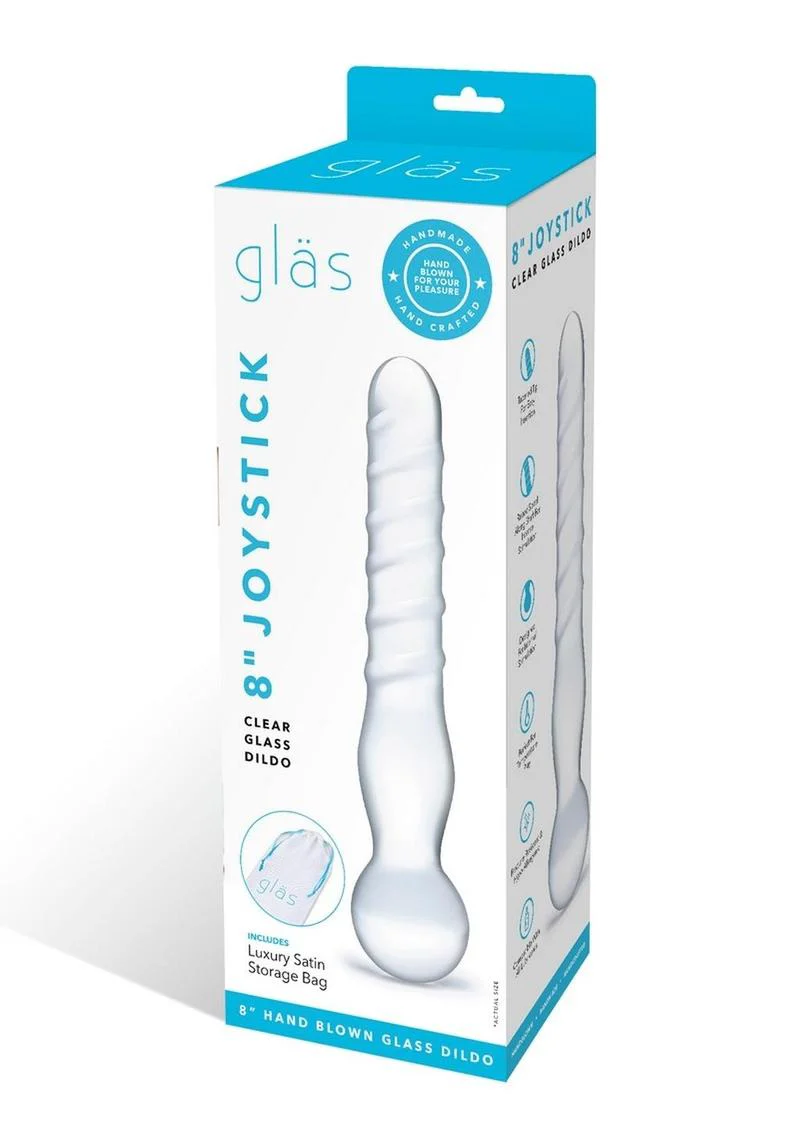 Glas Joystick Clear Glass Dildo for Intense Pleasure - Image 4
