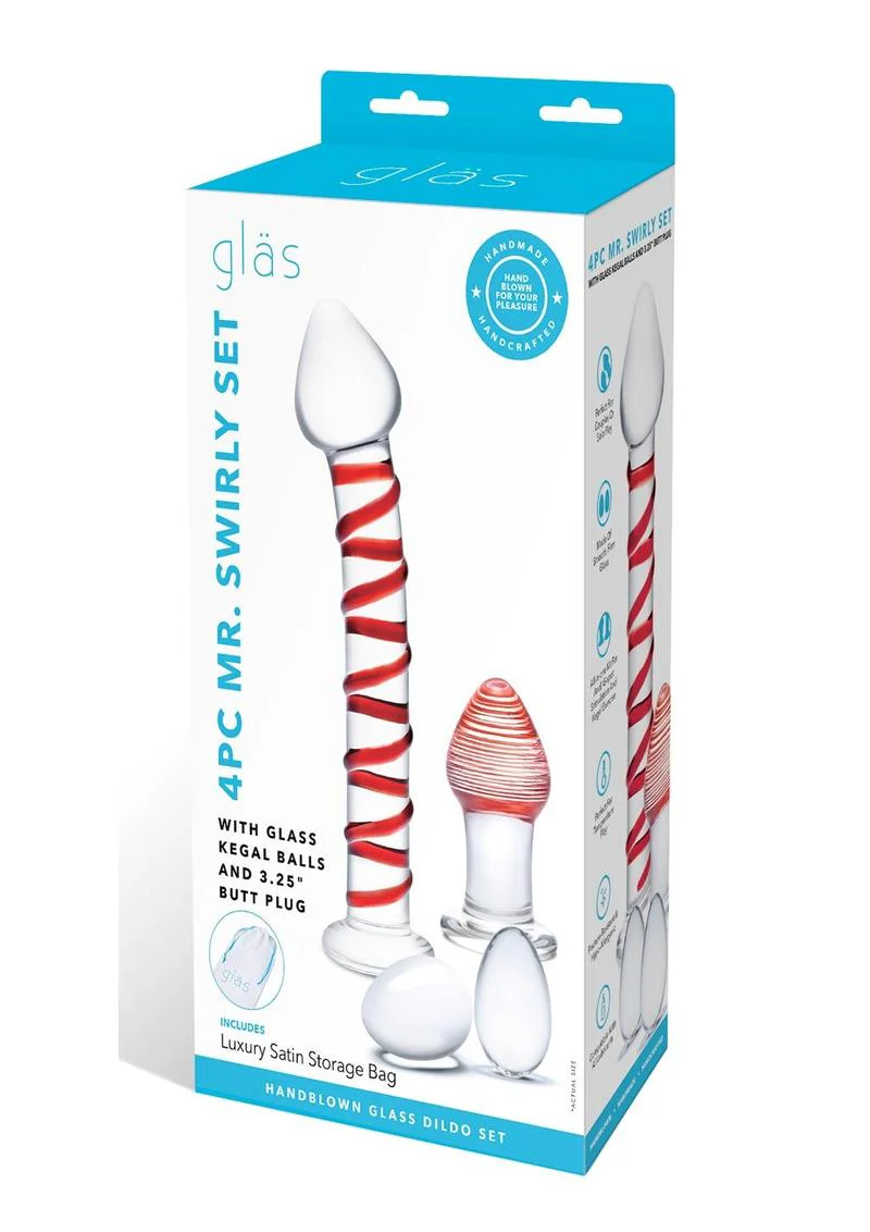 Glas Mr Swirly Handblown Glass Pleasure Set - Image 4